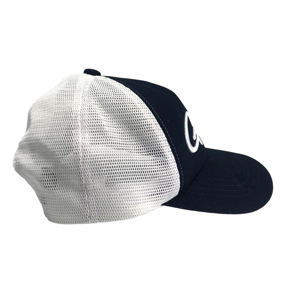 Gamakatsu Trucker Hat Cap Fishing Hook Mesh Snapback Navy and White - Picture 4 of 7